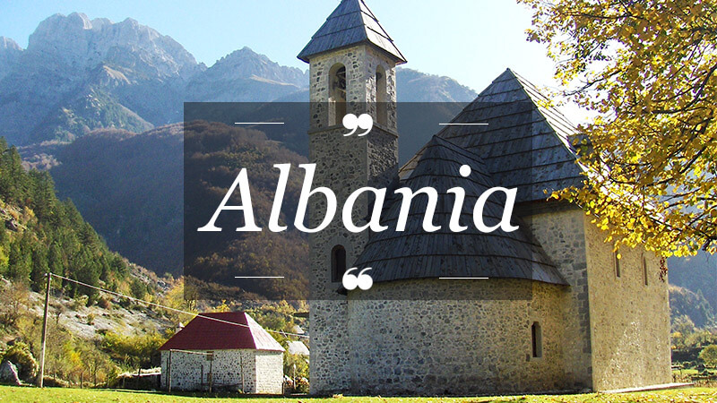 Asal Bahasa - Albania