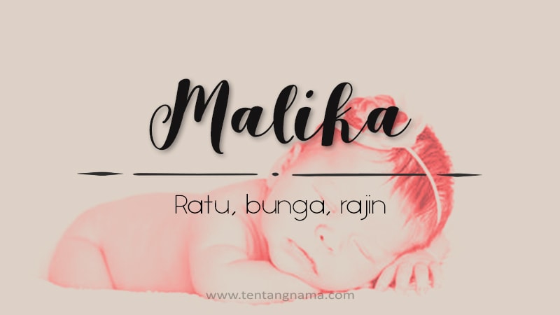 Arti Nama Malika - Malika