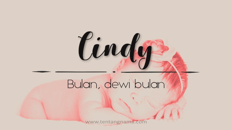 Arti Nama Cindy - Cindy