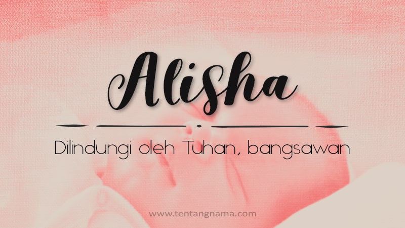 Arti Nama Alisha - Alisha