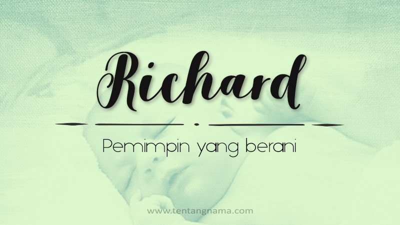 Arti Nama Richard - Richard