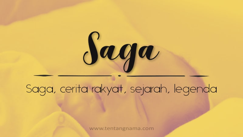 Arti Nama Saga - Saga