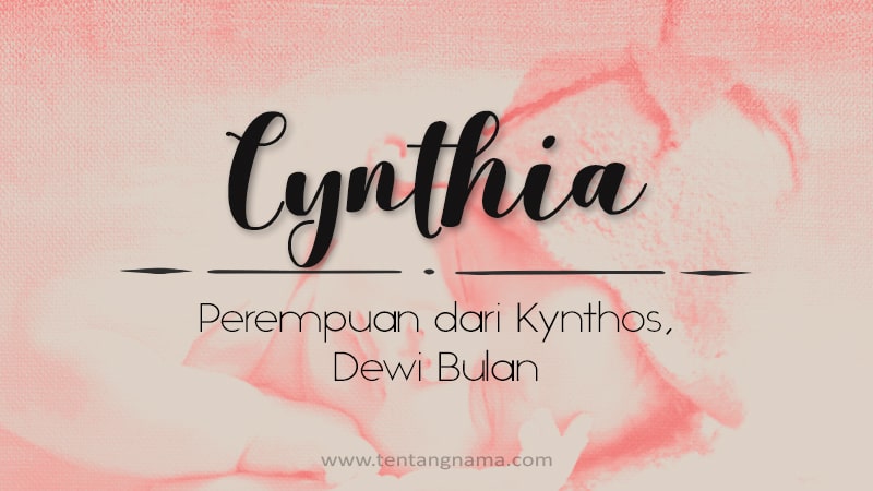 Arti Nama Cynthia - Cynthia