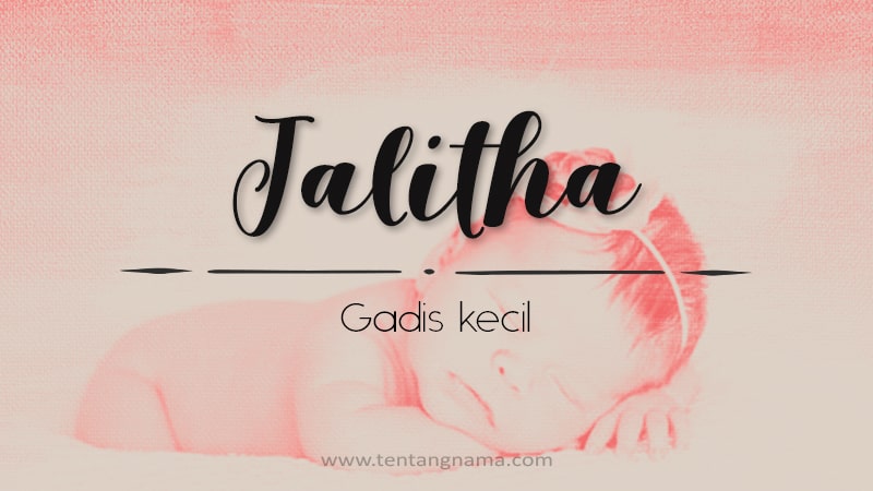 Arti Nama Talitha - Talitha